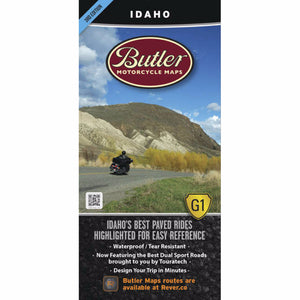 Butler Motorcycle Maps Idaho G1 Map